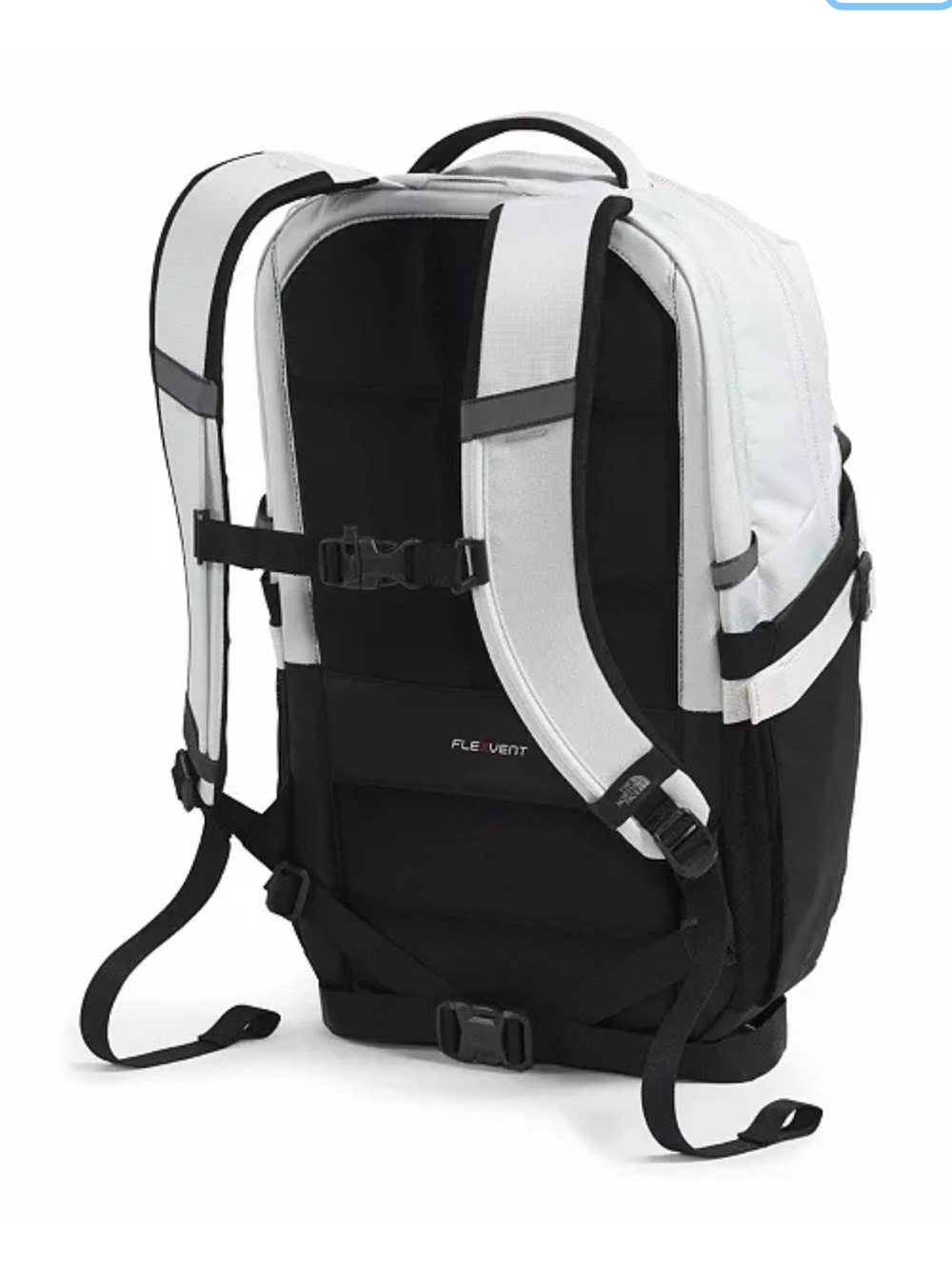 The North Face Surge Commuter Laptop Backpack - Light Gray and Black - Picture 2 of 16